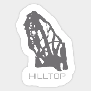 Hilltop Resort 3D Sticker